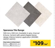 Speranza Tile Range-500mm x 500mm Per Sqm