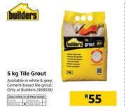 Builders 5Kg Tile Grout