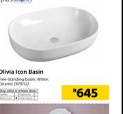 Splashworks Olivia Icon Basin
