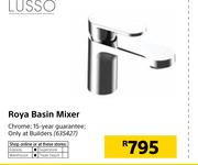 Lusso Roya Basin Mixer 