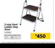 2 Step Steel Ladder Step Stool