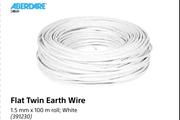 Aberdare Flat Twin Earth Wire 1.5mm