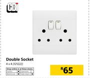 CBI Double Socket 4 x 4