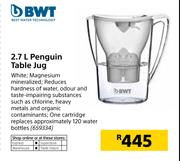 BWT 2.7 L Penguin Table Jug