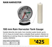 Rain Harvester 100mm Rain Harvester Tank Gauge