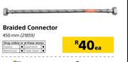 Braided Connector 450mm-Each