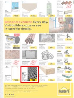Builders Superstore KZN & EL : The Best Deals On The Widest Range (20 Aug - 15 Sept 2019), page 16