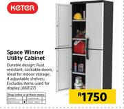 Keter Space Winner Utility Cabinet