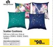 Designhouse Scatter Cushions 500mm x 500mm-Each