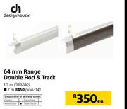 Designhouse 64mm Range Double Rod & Tank 2m-Each