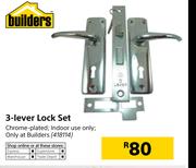 Builders 3 Level Lock Set