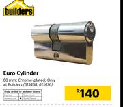 Builders Euro Cylinder