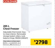 Goldair 205Ltr Chest Freezer R600A