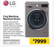 LG 5kg Washing Machine/ Dryer