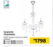 Eglo Carpento 3 Light Chandelier CH271