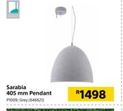 Eglo Sarabia 405mm Pendant Grey P1009
