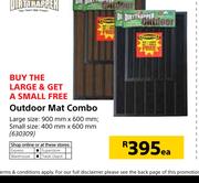 Dirttrapper Outdoor Mat Combo-Each