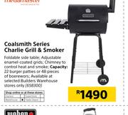 Megamaster Coalsmith Series Charlie Grill & Smoker