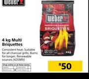 Weber 4kg Multi Briquettes