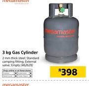 Megamaster 3kg Gas Cylinder