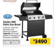 Megamaster Sizzler 440 Patio Gas Braai