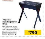 Megamaster 700 Free Standing Barrel Braai