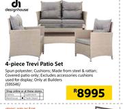 Designhouse 4 Piece Trevi Patio Set