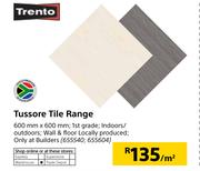 Trento Tussore Tile Range 600mm x 600mm-Per Sqm