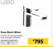 Lusso Roya Basin Mixer