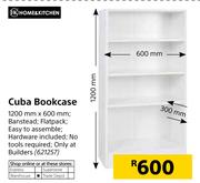 Home&Kitchen Cuba Bookcase 1200 x 600mm