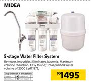 Midea 5 Stage Water Filter System
