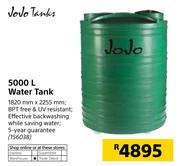 Jojo Tanks 5000L Water Tank 1820mm X 2255mm