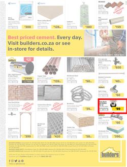 Builders KZN & EL : The Best Deals On The Widest Range (20 Aug - 15 Sept 2019), page 16