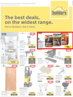 Builders WC & PE : The Best Deals On The Widest Range (20 Aug - 15 Sept 2019), page 1