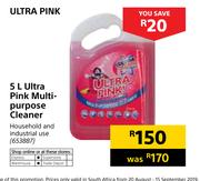 Ultra Pink Multi Purpose Cleaner-5Ltr