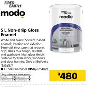 Fired Earth Silk Enamel-1Ltr