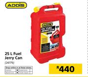 Addis 25Ltr Fuel Jerry Can