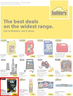 Builders : The Best Deals On The Widest Range (12 May - 14 June 2020), page 1
