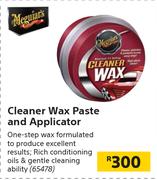 Meguiars Cleaner Wax Paste & Applicator