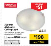 Eurolux 300mm Alabaster Ceiling Light