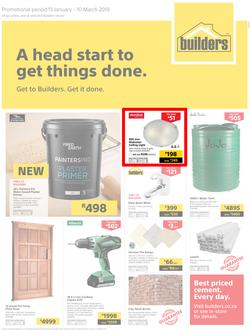 Builders Inland : A Head Start To Get Things Done (15 Jan - 10 March 2019), page 1