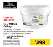 Fired Earth Walls & Ceilings in Standard Colours-20Ltr