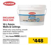 Plascon Polvin Walls & Ceilings In Pastel-10Ltr