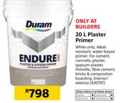 Duram Endure Plaster Primer-20Ltr