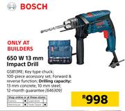 Bosch 650W 13mm Impact Drill GSB13RE