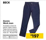 Beck Denim Work Jeans