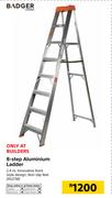 Badger 8 Step Aluminium Ladder