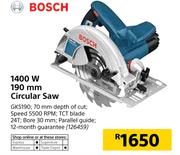 Bosch 1400W 190mm Circular Saw GKS190