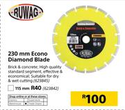 Ruwag 115mm Econo Diamond Blade