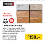 Trento Laminated Flooring-Per Sqm